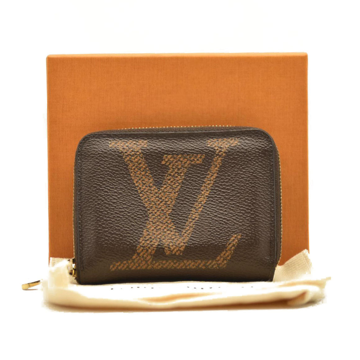 LOUIS VUITTON Monogram Giant Zippy Coin Purse