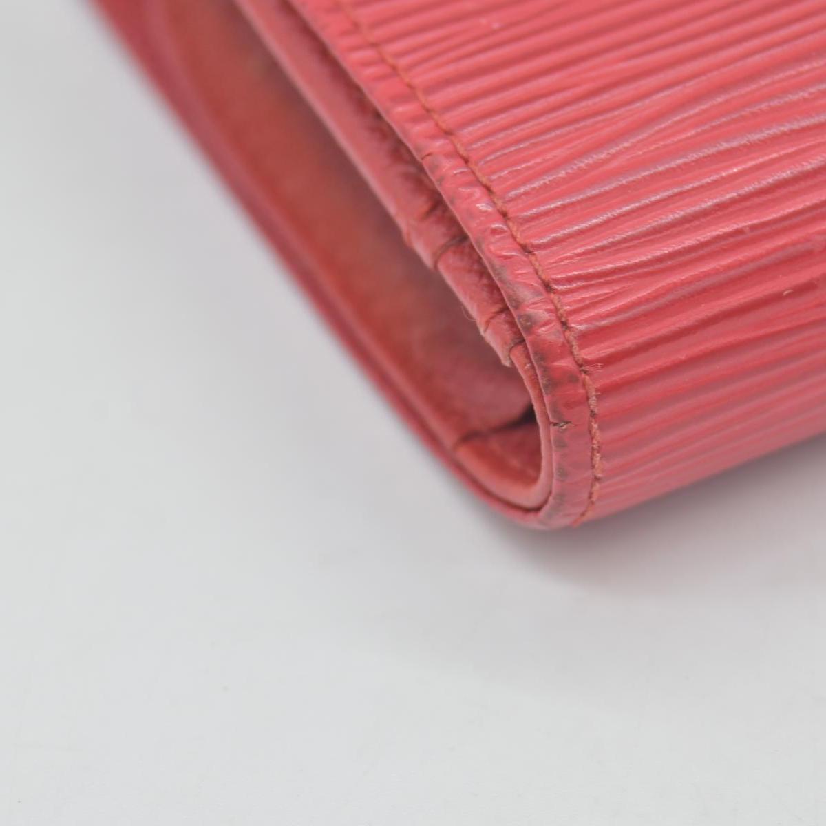 $935 Louis Vuitton  Epi Leather French Purse Red CONSIGNMENT
