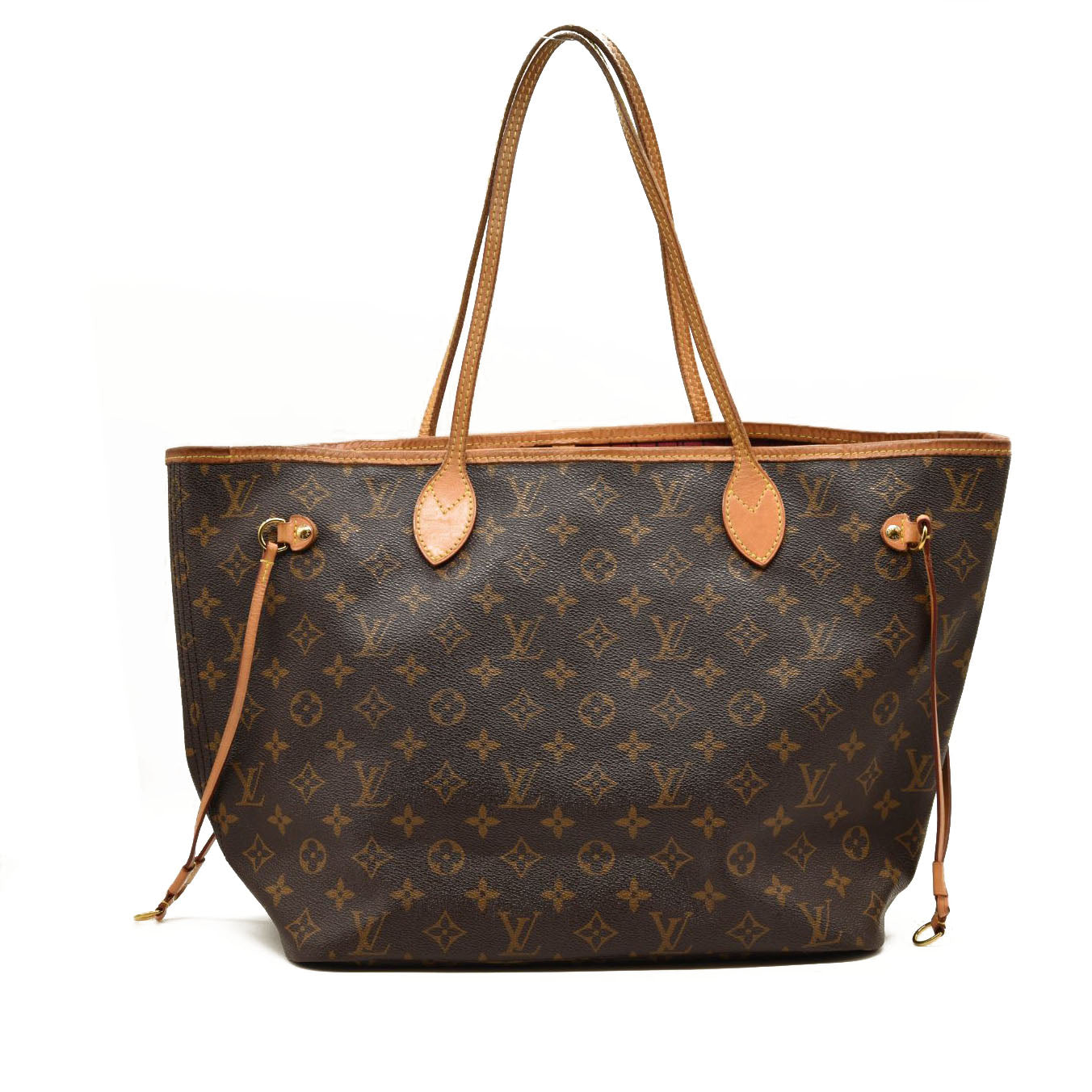 LOUIS VUITTON Monogram Neo Neverfull MM Fuchsia