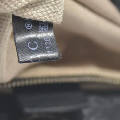 Gucci Pebbled Calfskin Medium Soho Chain Shoulder Bag Black