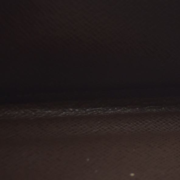 AUCTION $725 Louis Vuitton Damier Porte Feuille Sarah Long Bifold Wallet Brown CA0180