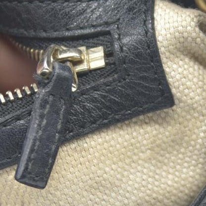 Gucci Pebbled Calfskin Medium Soho Chain Shoulder Bag Black