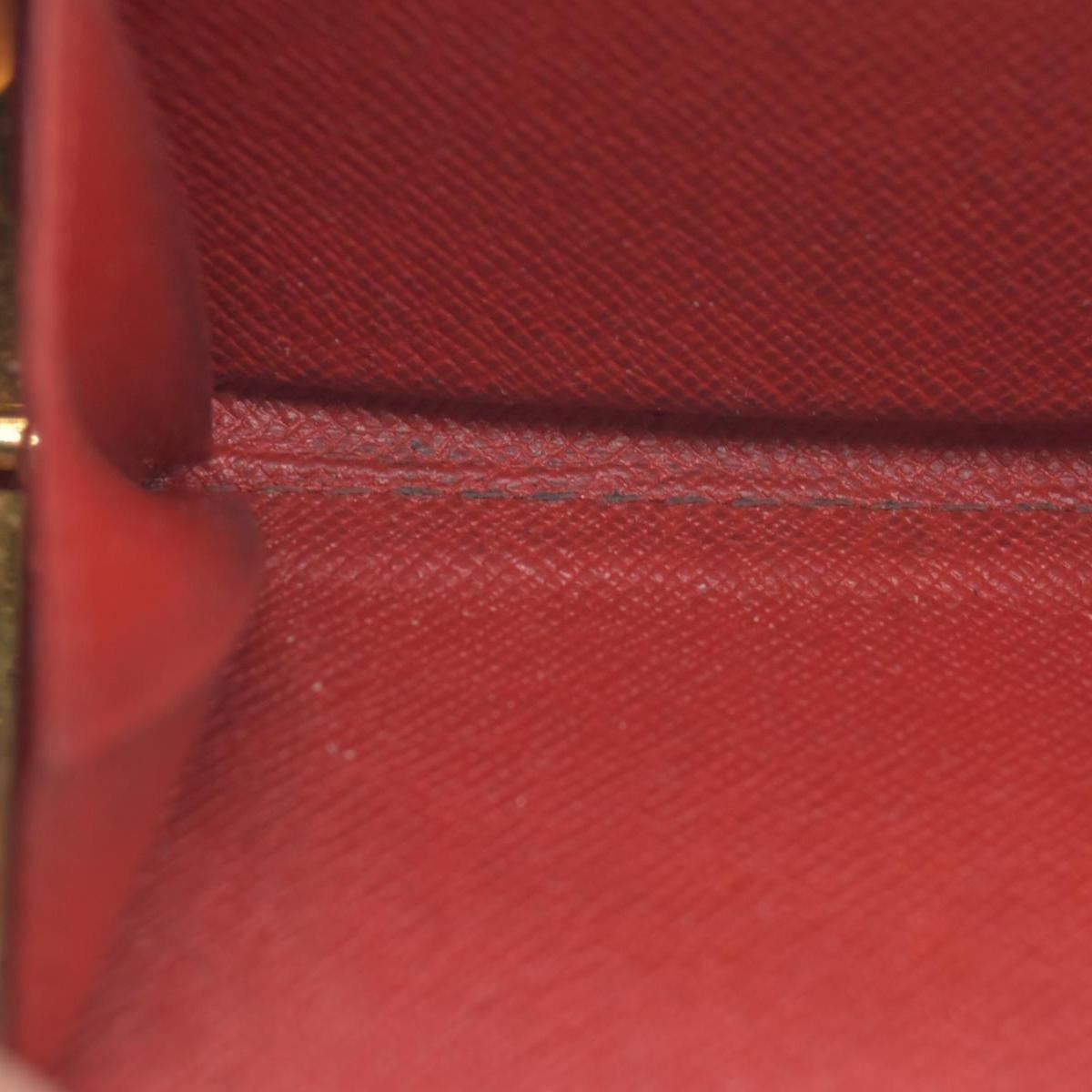 $935 Louis Vuitton  Epi Leather French Purse Red CONSIGNMENT