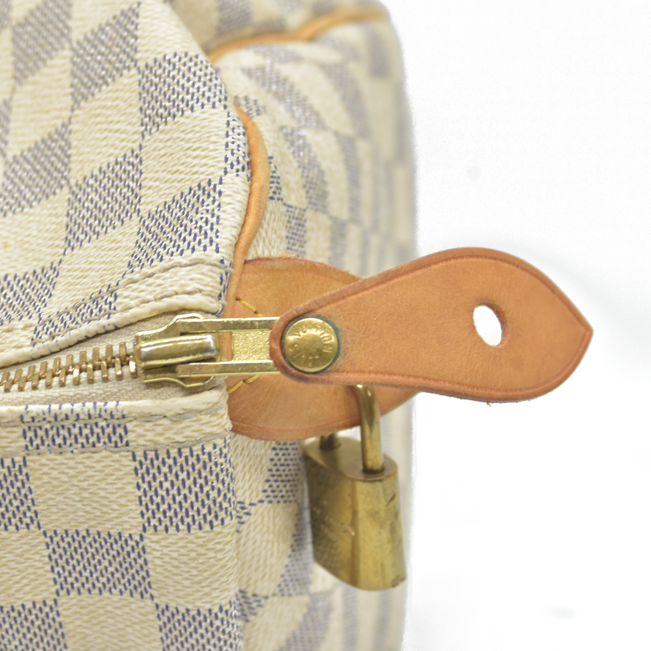 Louis Vuitton  Damier Azur Speedy 25 $1550 CONSIGNMENT 2013 SD1113