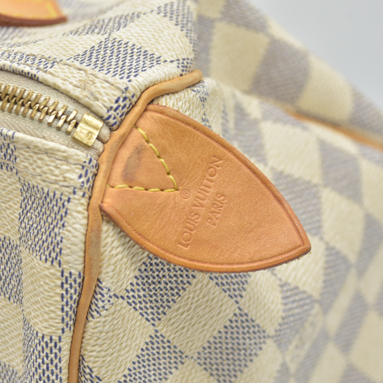 Louis Vuitton  Damier Azur Speedy 25 $1550 CONSIGNMENT 2013 SD1113