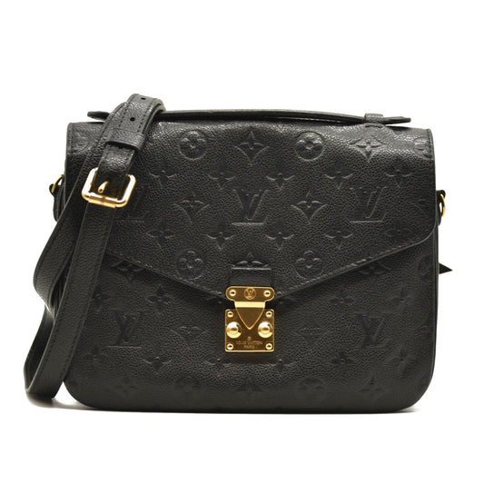 LOUIS VUITTON Empreinte Pochette Metis Black SD1107