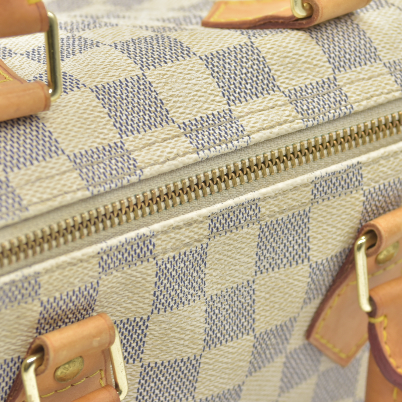 Louis Vuitton  Damier Azur Speedy 25 $1550 CONSIGNMENT 2013 SD1113