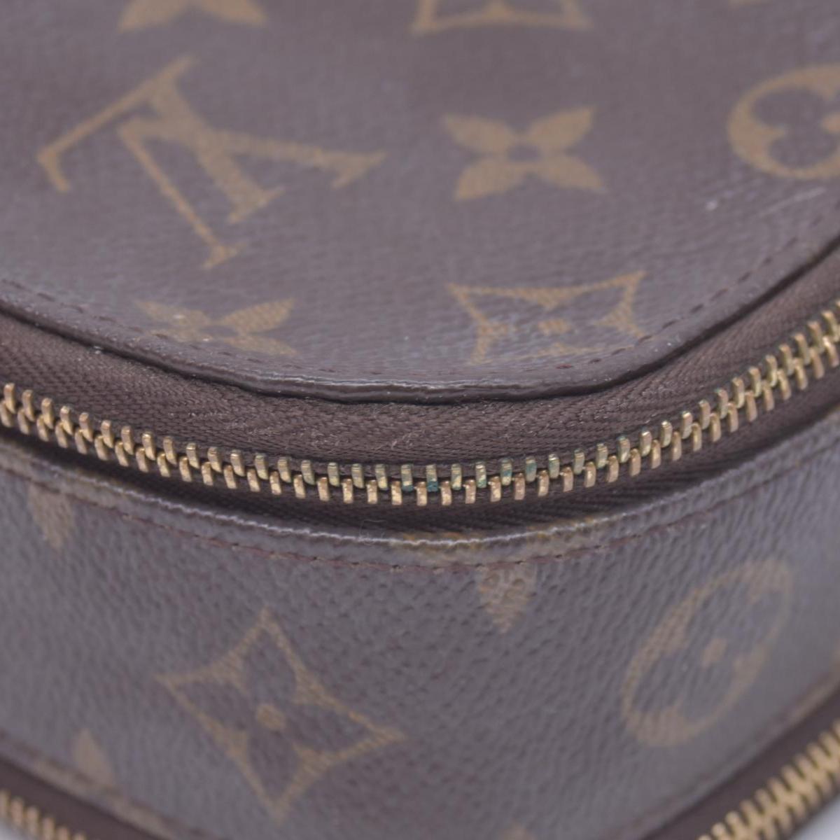 $880 2002 LOUIS VUITTON Monogram Trousse Blush LARGE VI0052