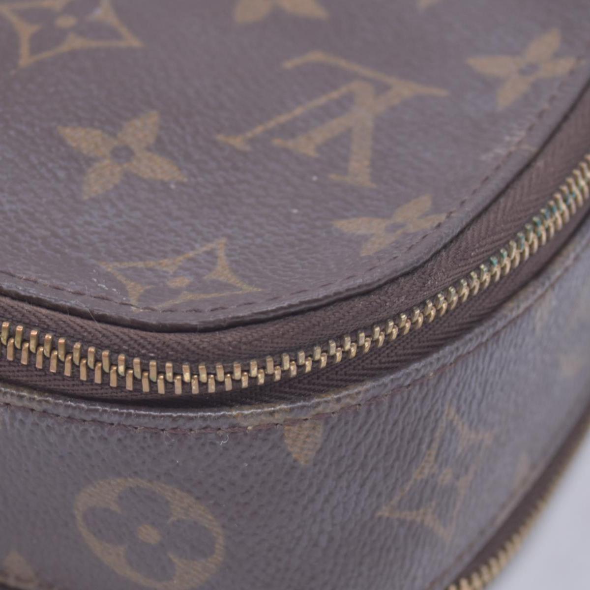 $880 2002 LOUIS VUITTON Monogram Trousse Blush LARGE VI0052