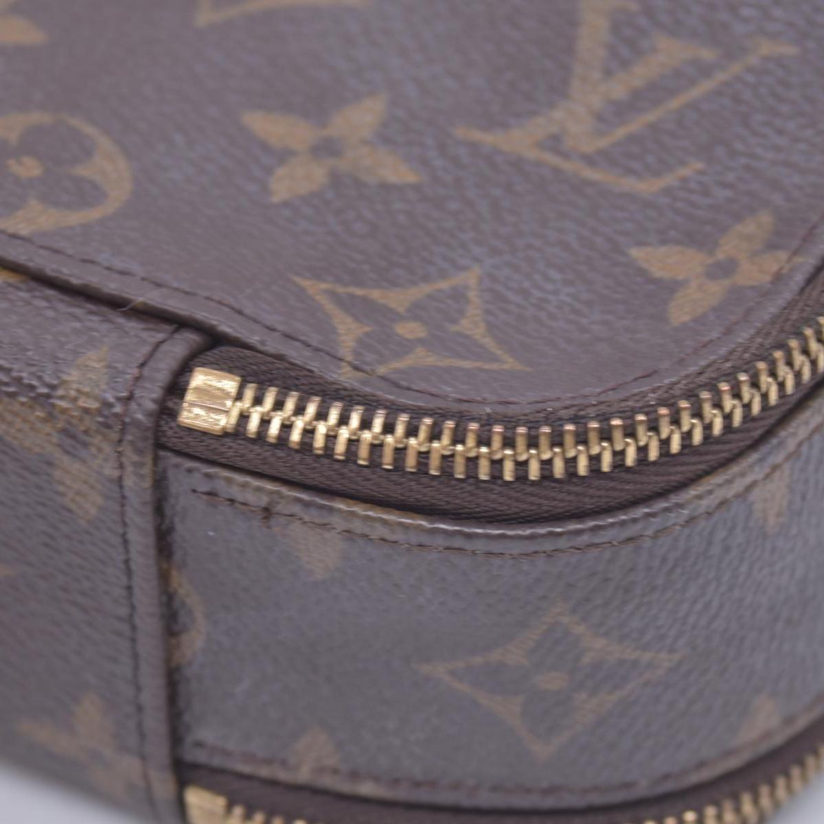 $880 2002 LOUIS VUITTON Monogram Trousse Blush LARGE VI0052