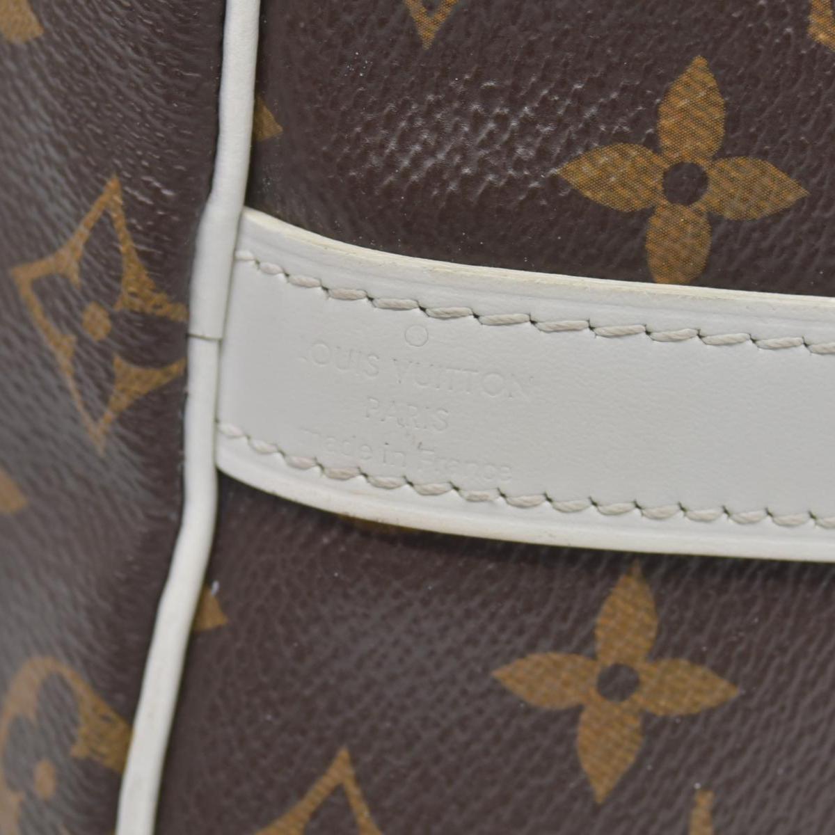 $1820 Louis Vuitton Monogram LV Match Speedy Bandouliere 25 White