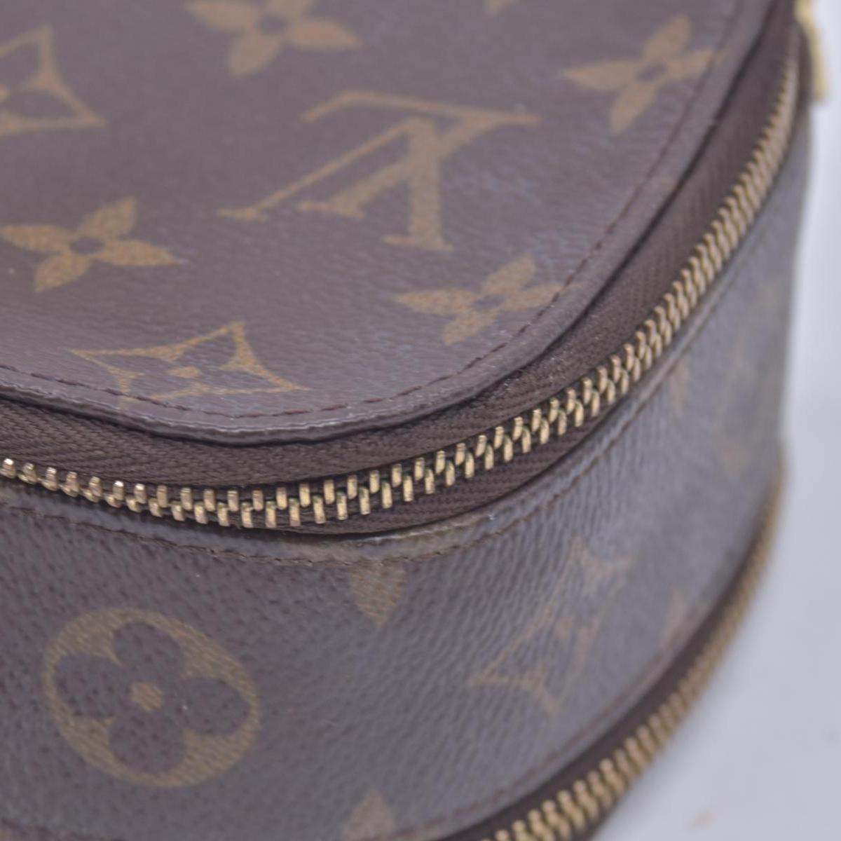 $880 2002 LOUIS VUITTON Monogram Trousse Blush LARGE VI0052
