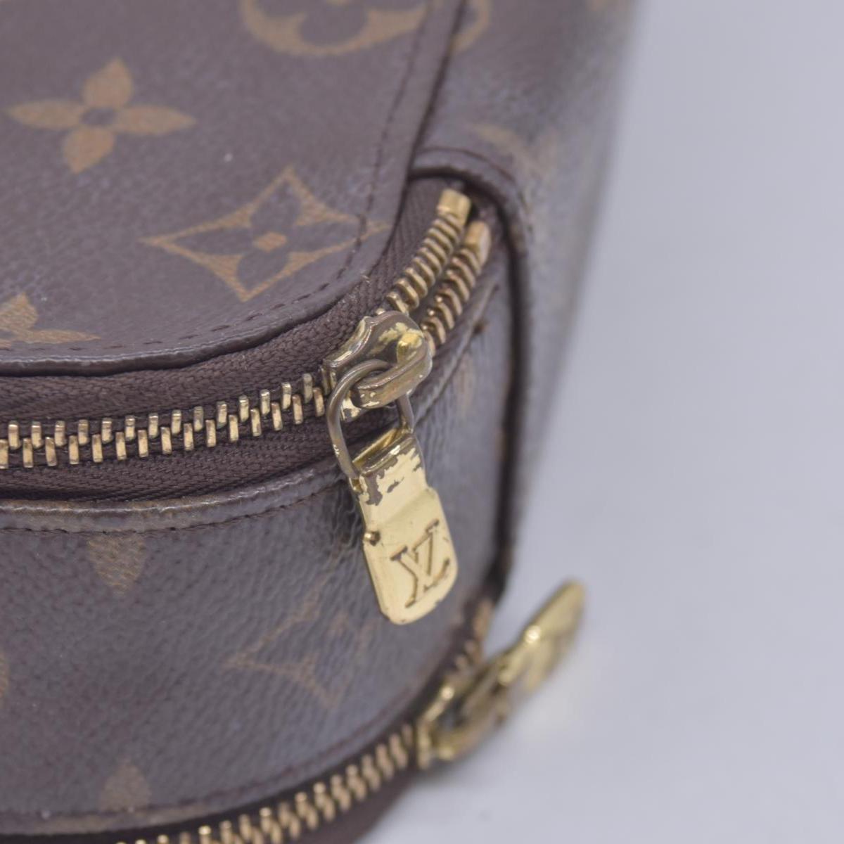 $880 2002 LOUIS VUITTON Monogram Trousse Blush LARGE VI0052