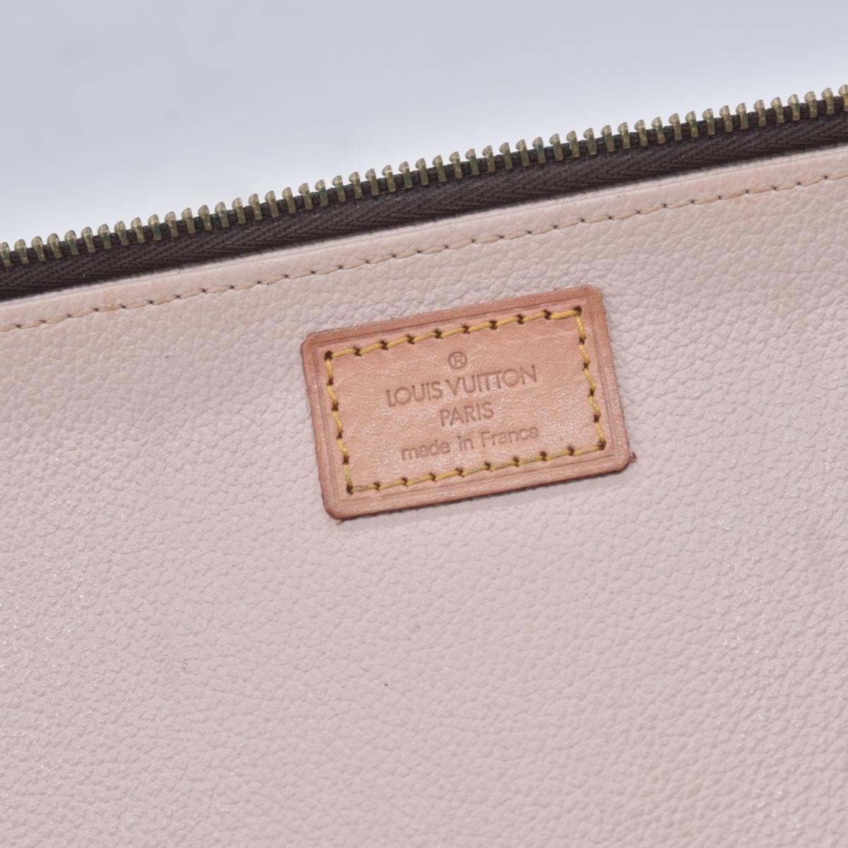 $880 2002 LOUIS VUITTON Monogram Trousse Blush LARGE VI0052