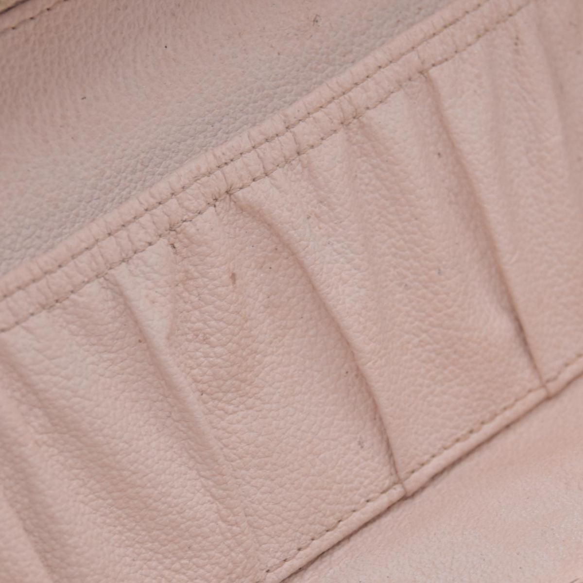 $880 2002 LOUIS VUITTON Monogram Trousse Blush LARGE VI0052