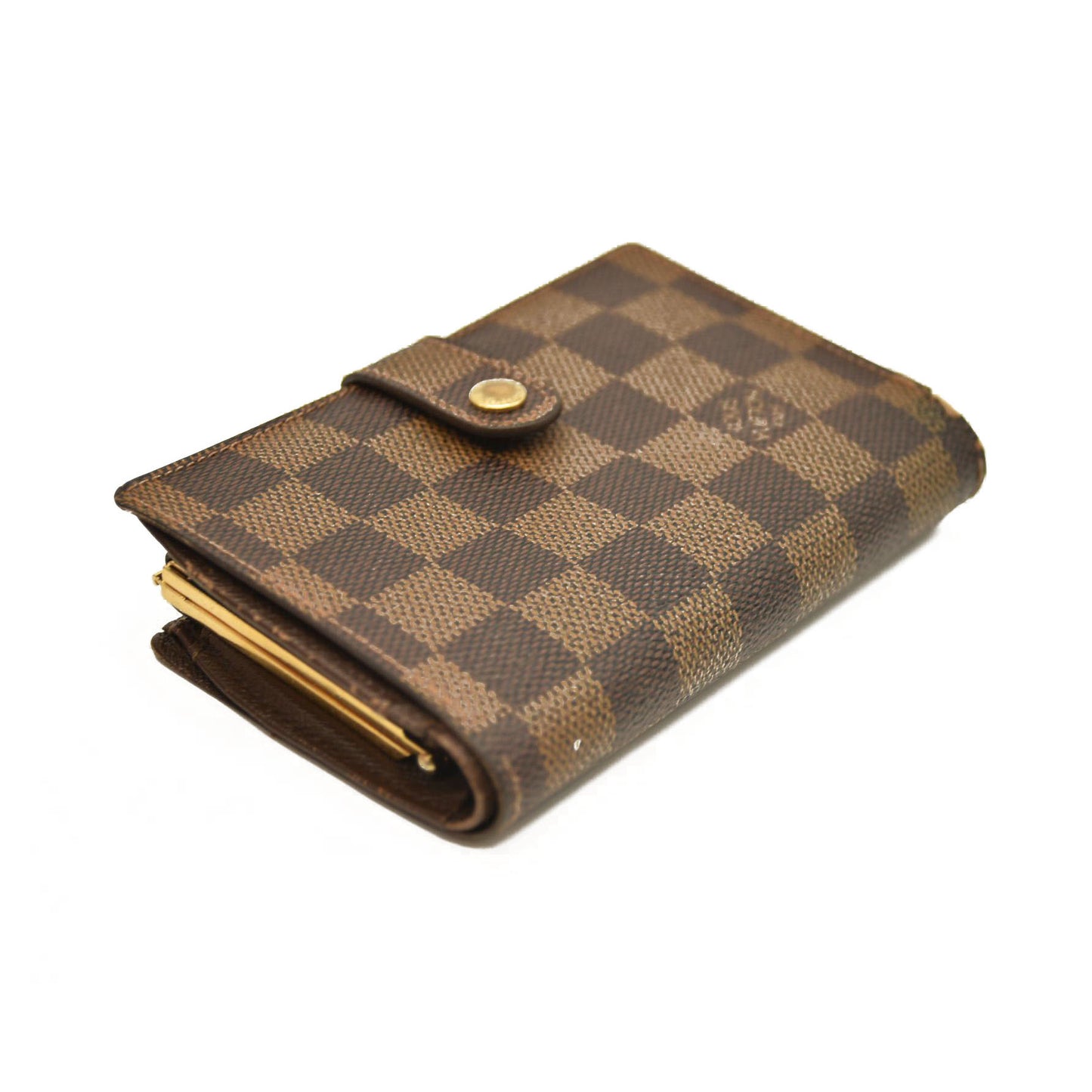 Louis Vuitton  Damier Ebene French Purse Wallet MI0025