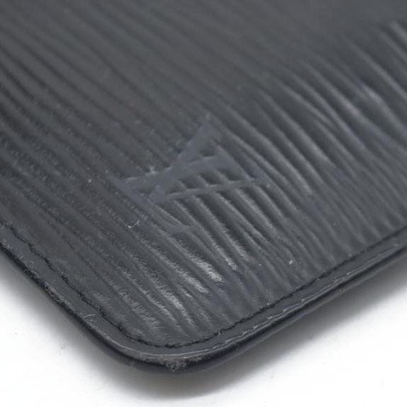 $450 Louis Vuitton  Epi Key Pouch Black