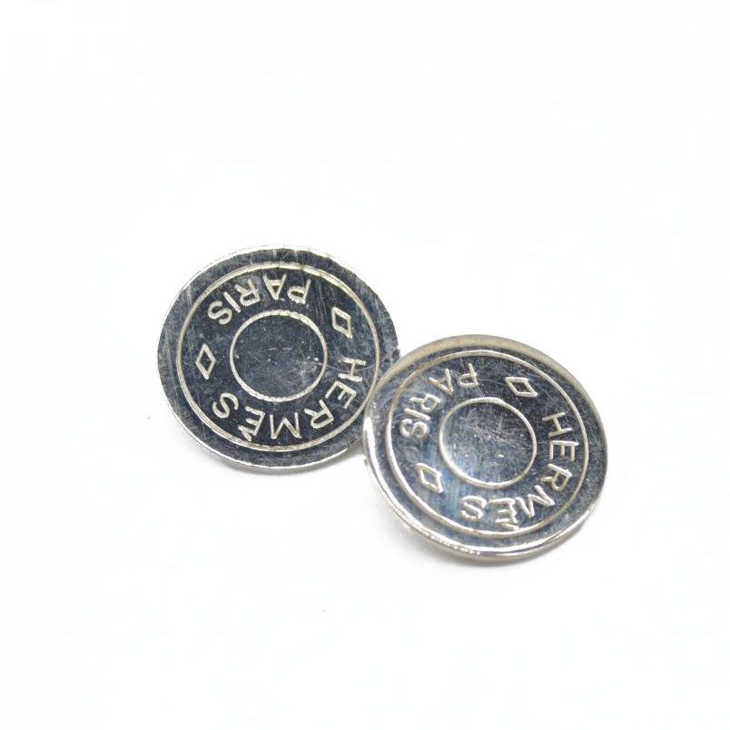 Hermes Bijouterie Fantaisie Earrings Silver