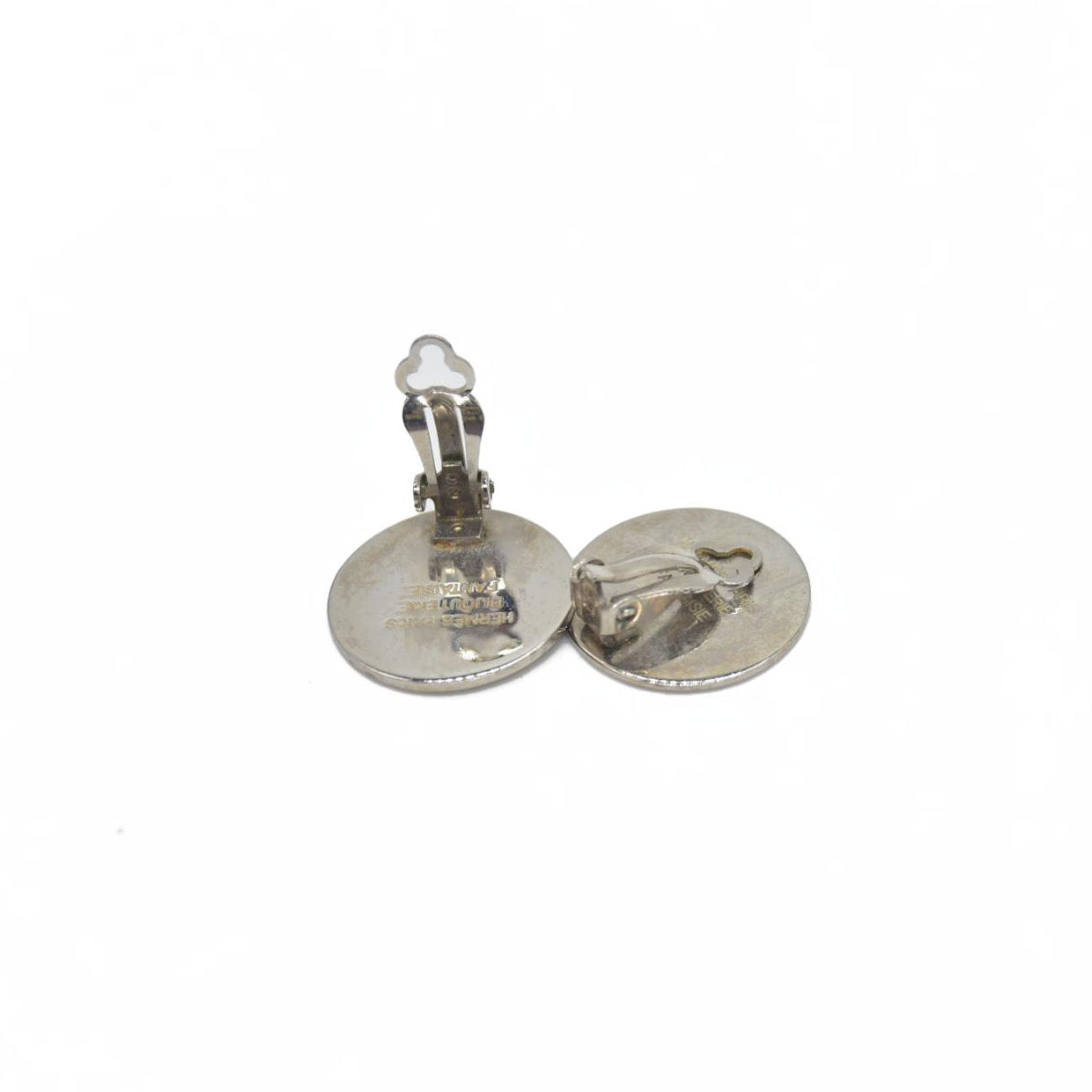 Hermes Bijouterie Fantaisie Earrings Silver