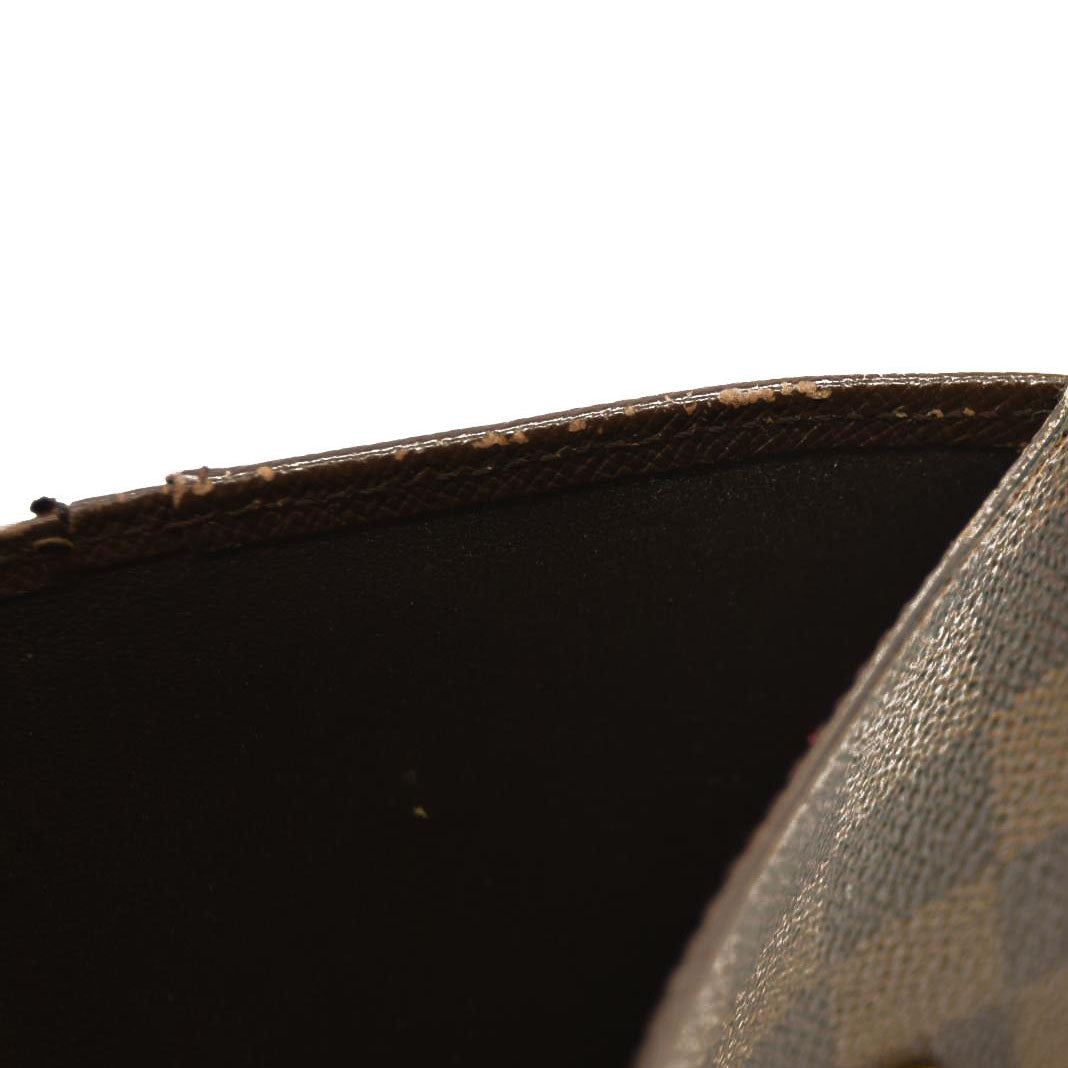 Louis Vuitton  Damier Ebene French Purse Wallet MI0025