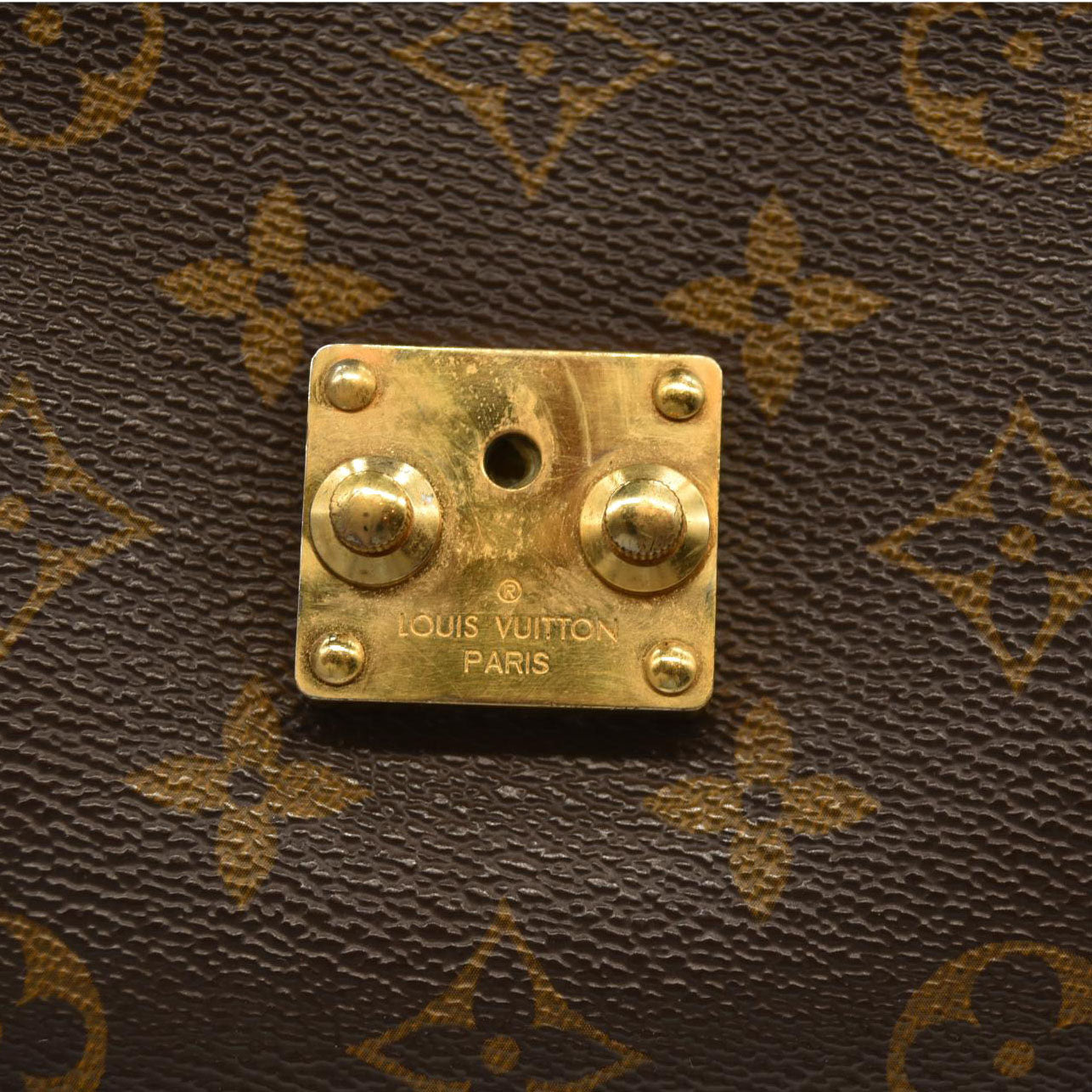 LOUIS VUITTON Monogram Pochette Metis DU4145