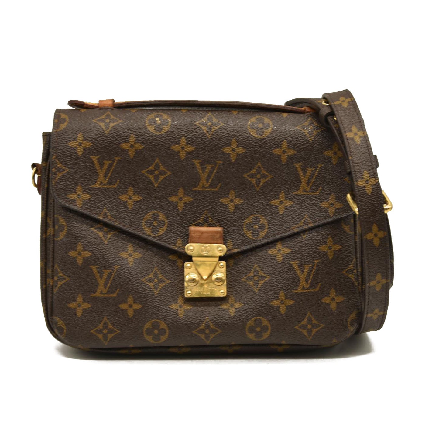 LOUIS VUITTON Monogram Pochette Metis DU4145