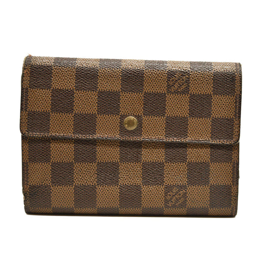 Louis Vuitton  Damier Ebene Porte Tresor Etui Papier Wallet SP0012