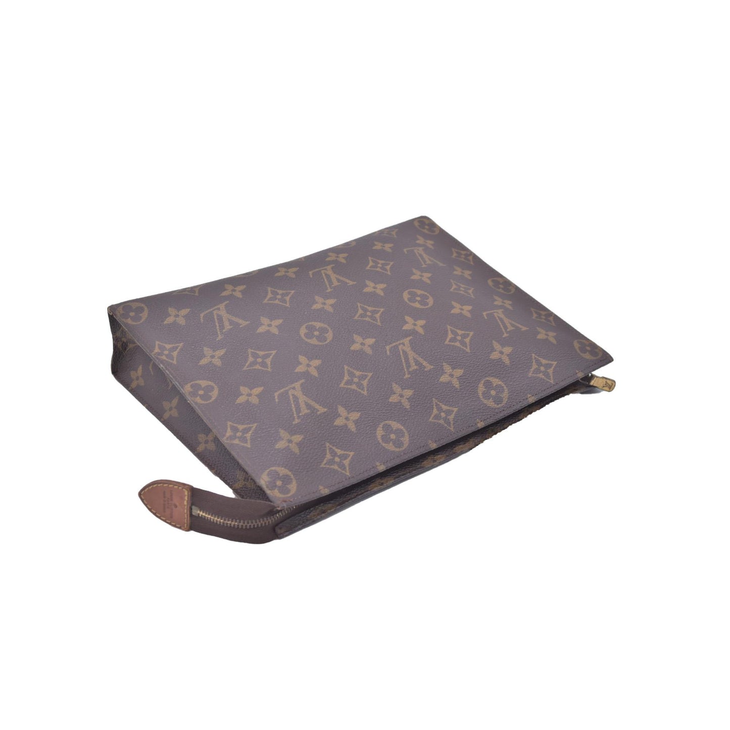 $760 LOUIS VUITTON Monogram Toiletry Pouch 26 France VINTAGE