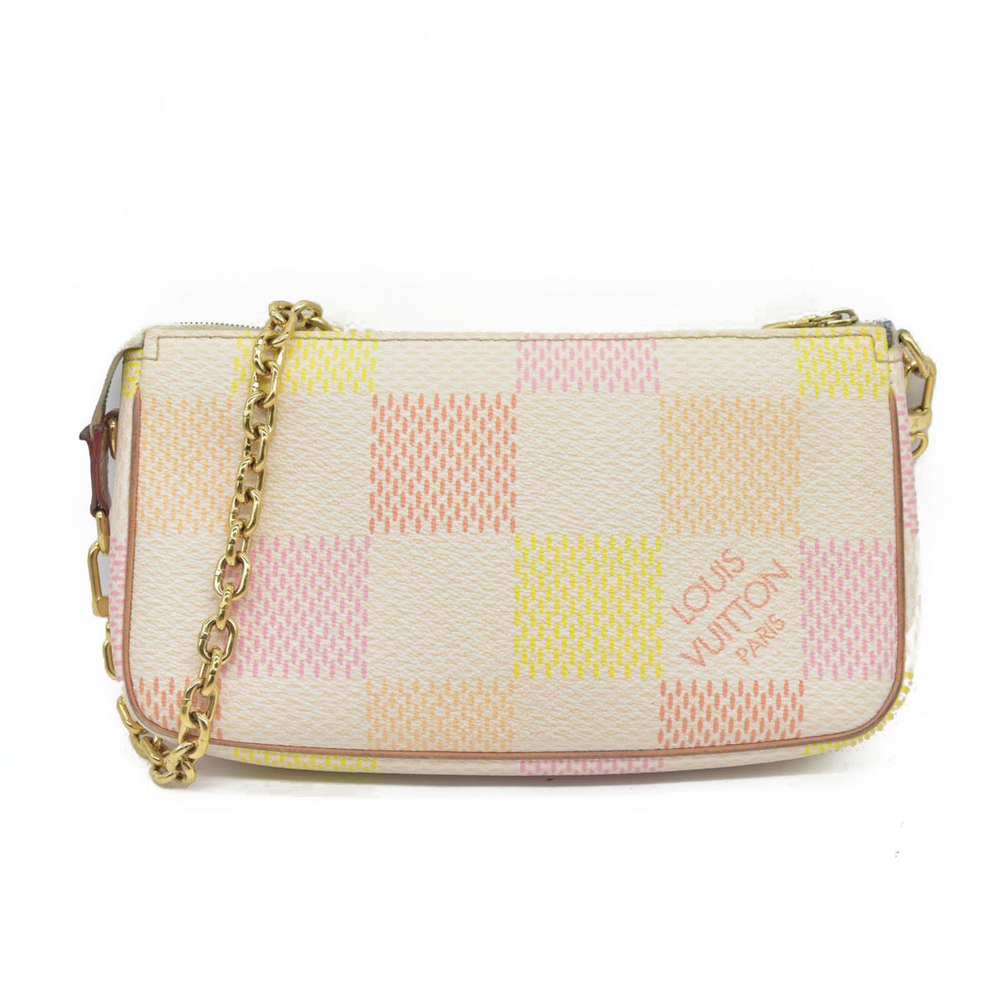 $1760 Louis Vuitton Damierlicious Pochette Accessoires