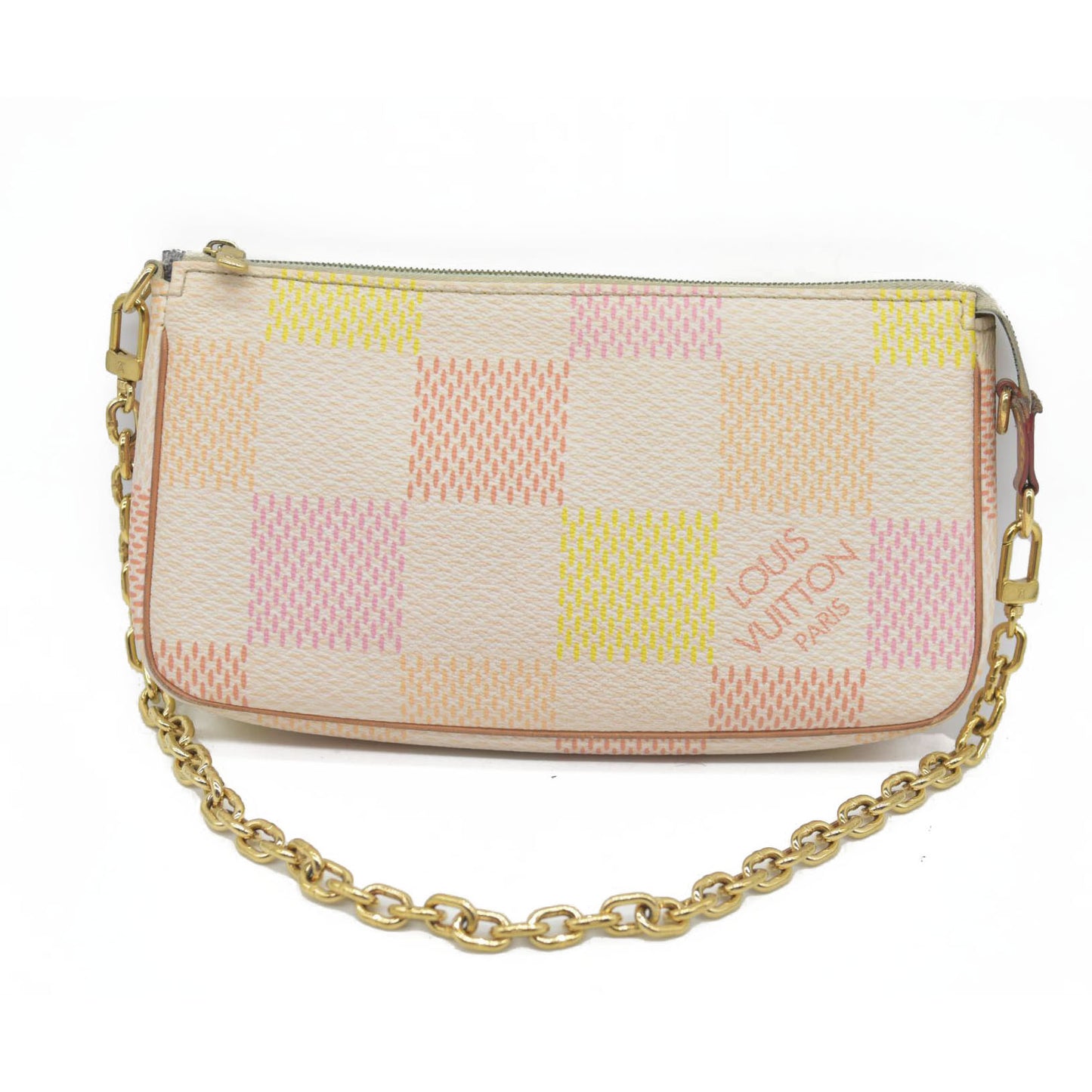 $1760 Louis Vuitton Damierlicious Pochette Accessoires