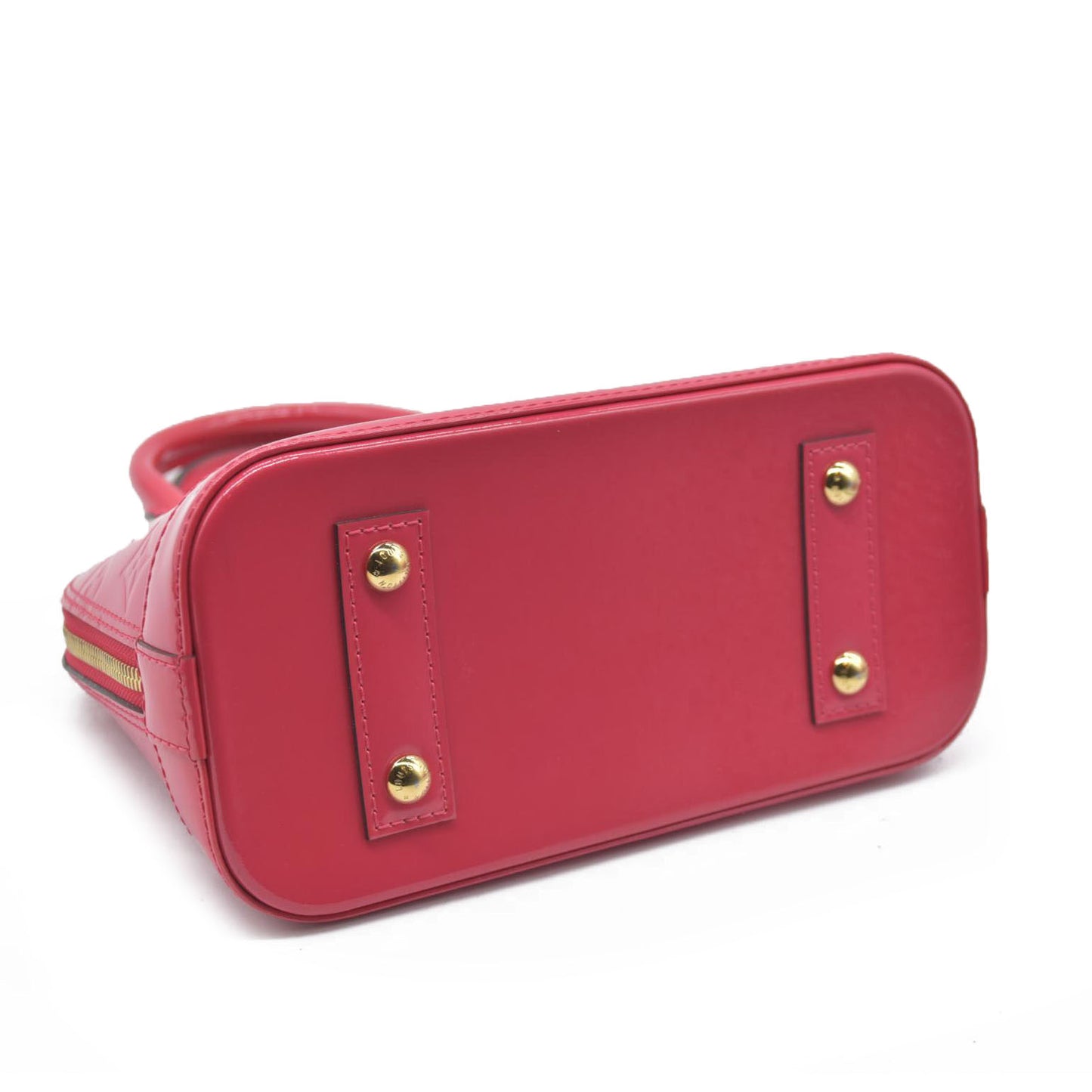 $2800 Louis Vuitton  Vernis Alma BB Hot Pink