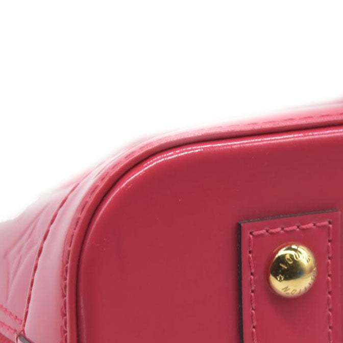 $2800 Louis Vuitton  Vernis Alma BB Hot Pink