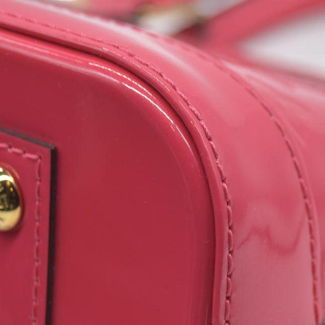 $2800 Louis Vuitton  Vernis Alma BB Hot Pink