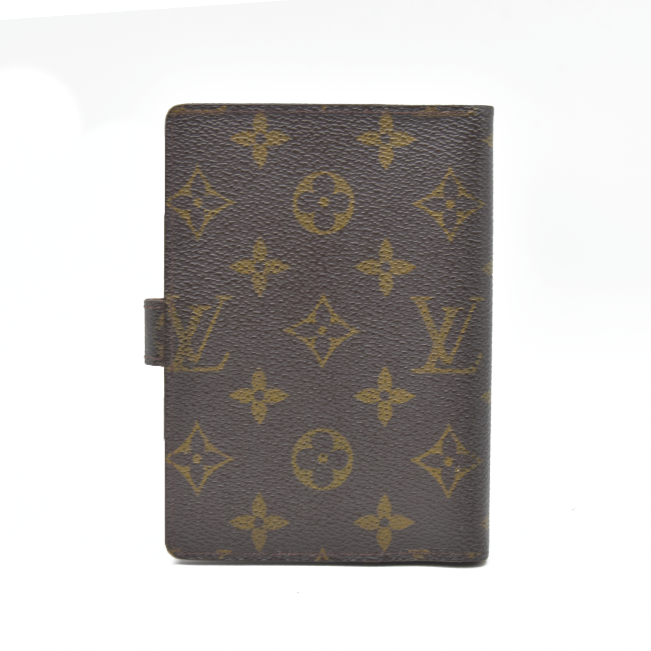 AUCTION $495 Louis Vuitton Monogram Agenda PM Notebook Cover Brown CA1919