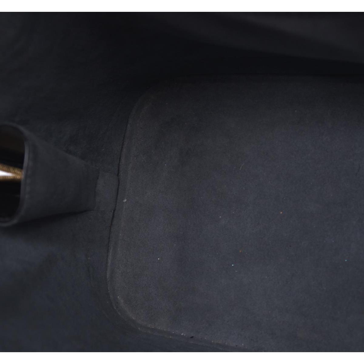 $1850 1996 LOUIS VUITTON Epi Leather Alma PM Black CONSIGNMENT AR0946 10021416
