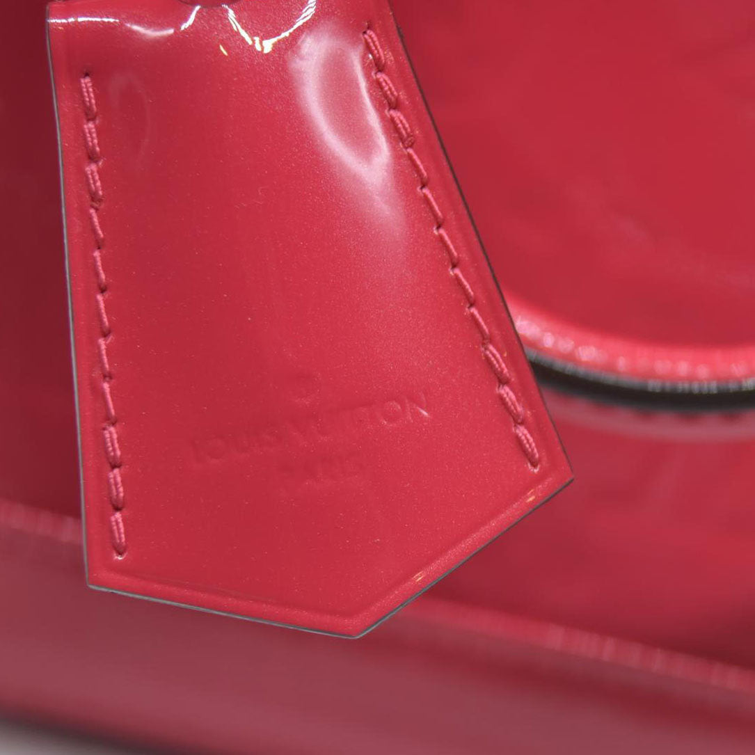 $2800 Louis Vuitton  Vernis Alma BB Hot Pink