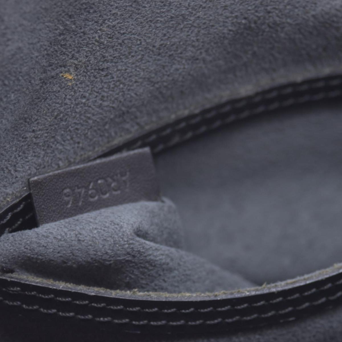 $1850 1996 LOUIS VUITTON Epi Leather Alma PM Black CONSIGNMENT AR0946 10021416