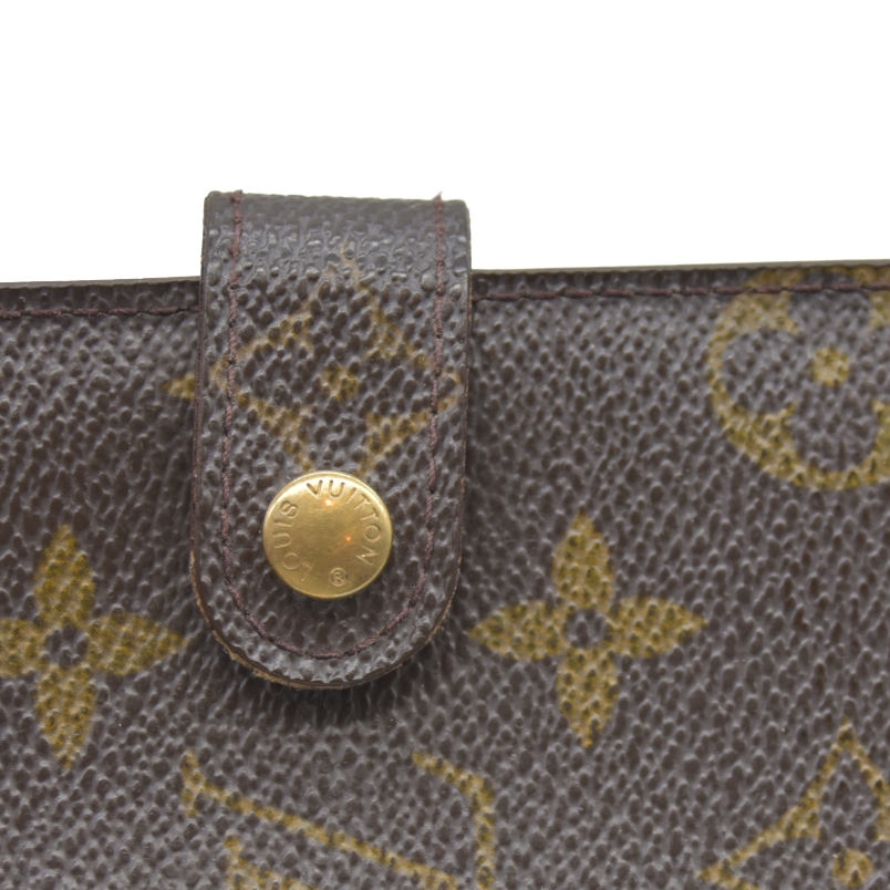 AUCTION $495 Louis Vuitton Monogram Agenda PM Notebook Cover Brown CA1919