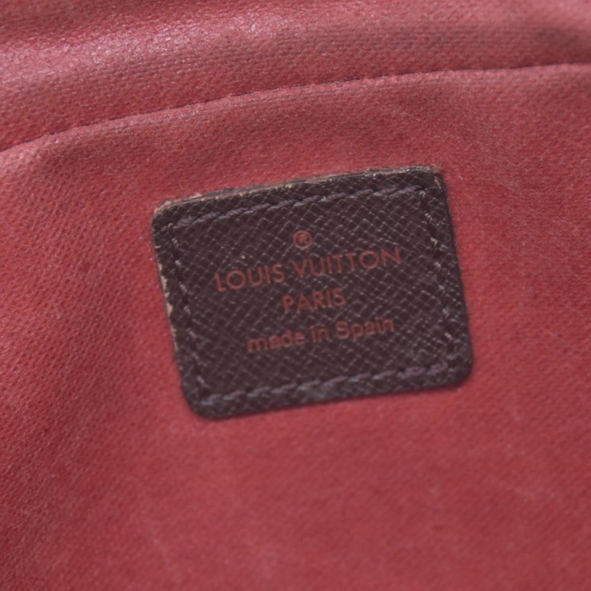 $1130 1998 LOUIS VUITTON Damier Ebene Toiletry Bag 25 CA0968
