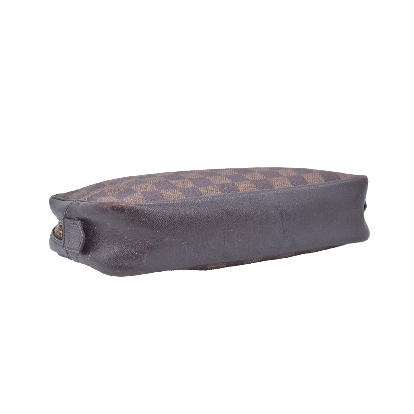 $1130 1998 LOUIS VUITTON Damier Ebene Toiletry Bag 25 CA0968