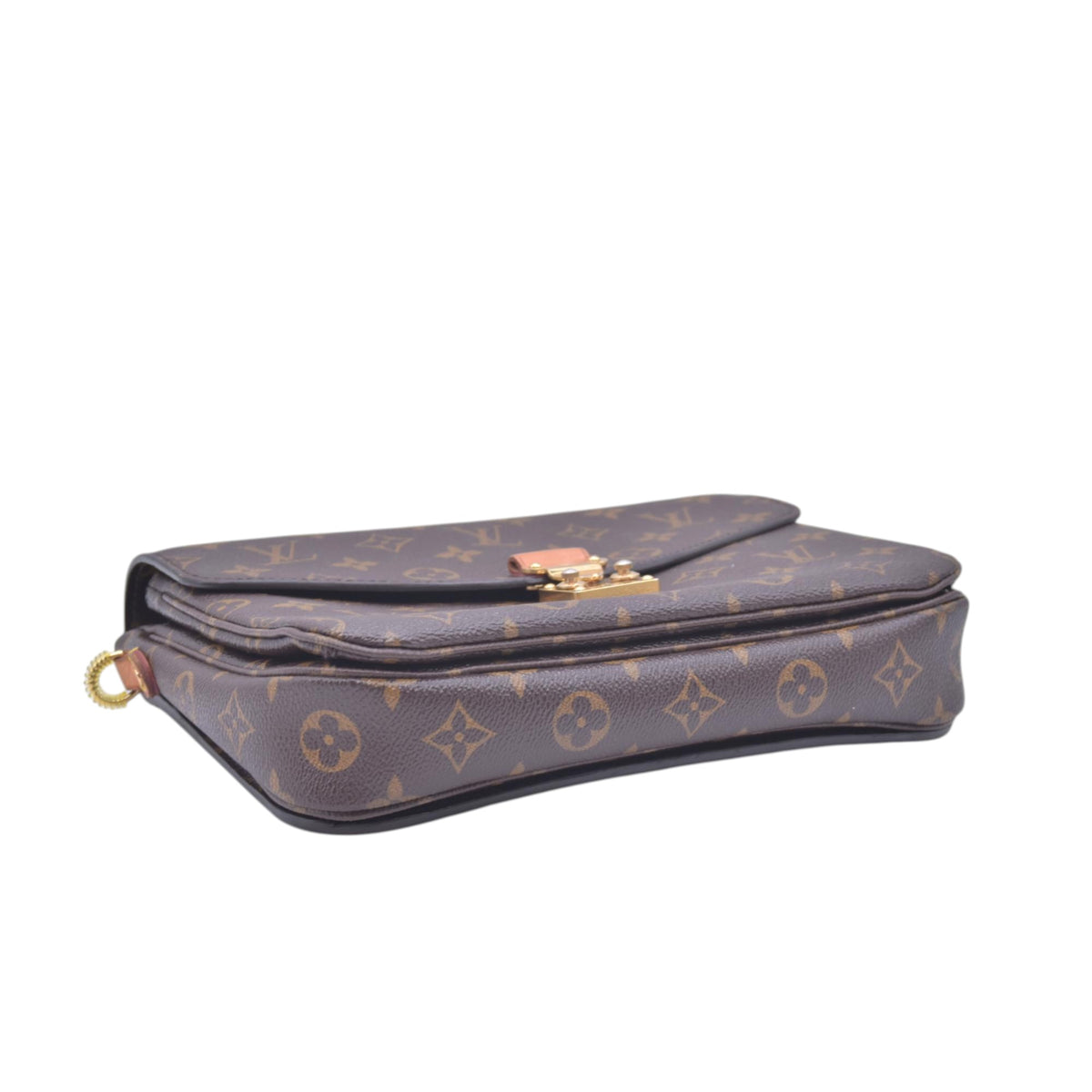 $2620 2016 LOUIS VUITTON Monogram Pochette Metis Shoulder Bag Brown SR3176 CONSIGNMENT 10021414