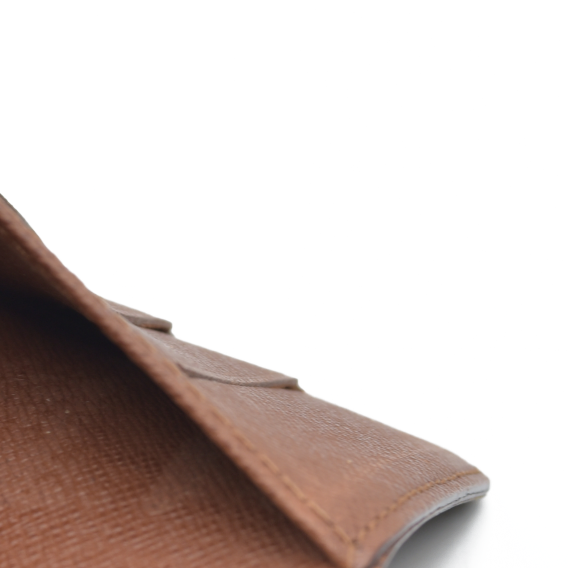 AUCTION $495 Louis Vuitton Monogram Agenda PM Notebook Cover Brown CA1919