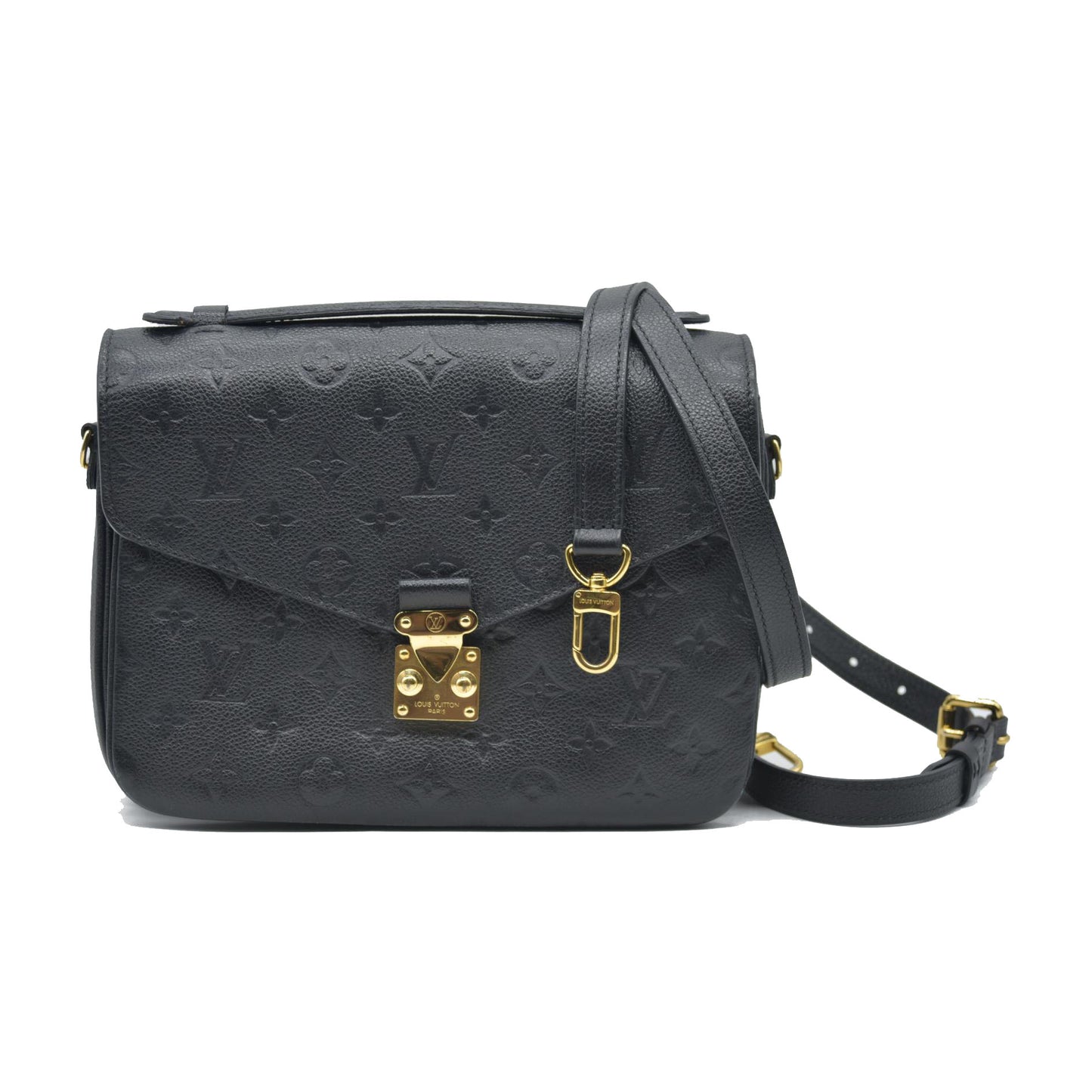 $3000 Louis Vuitton  Empreinte Pochette Metis Black