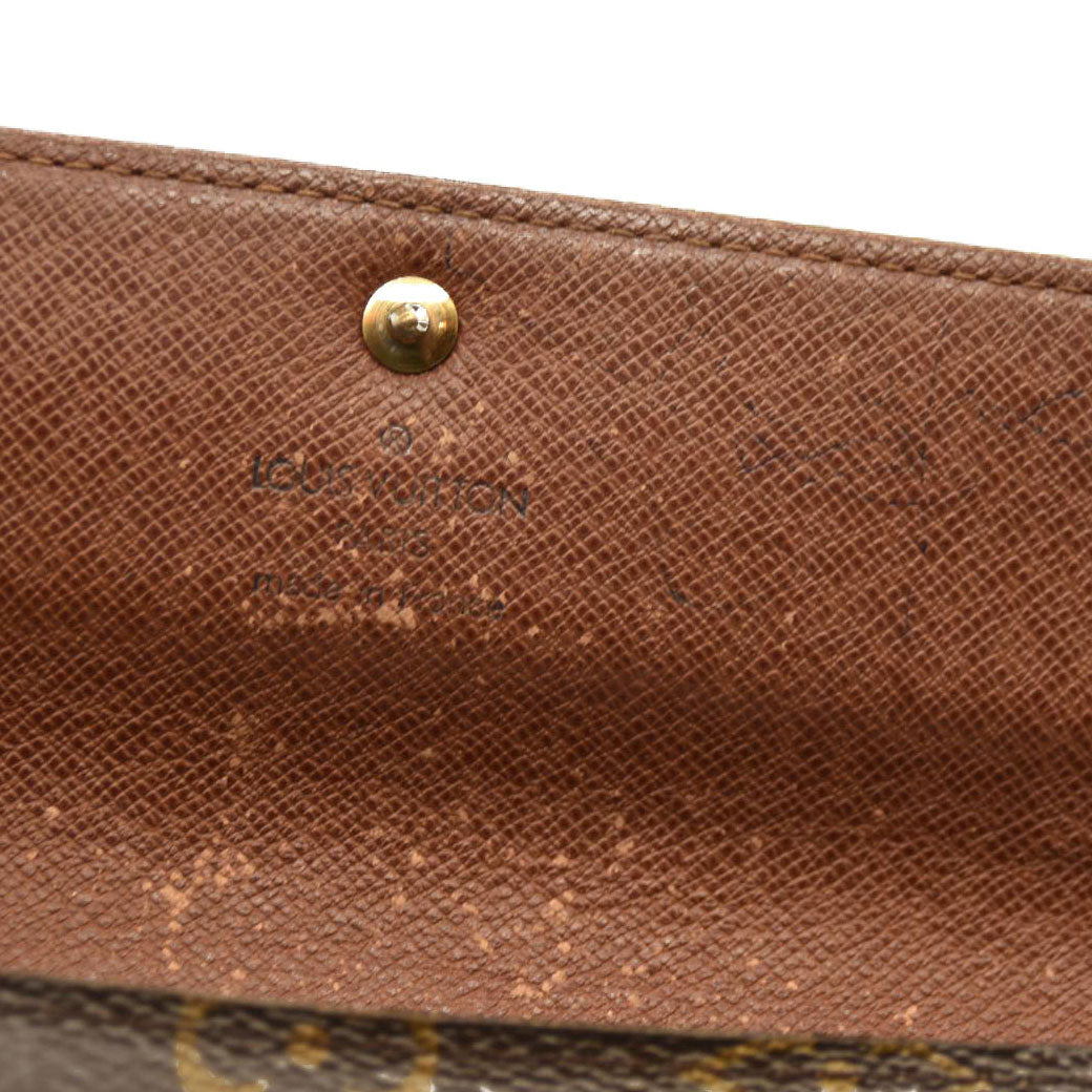 Louis Vuitton  Monogram Sarah Wallet MB1005