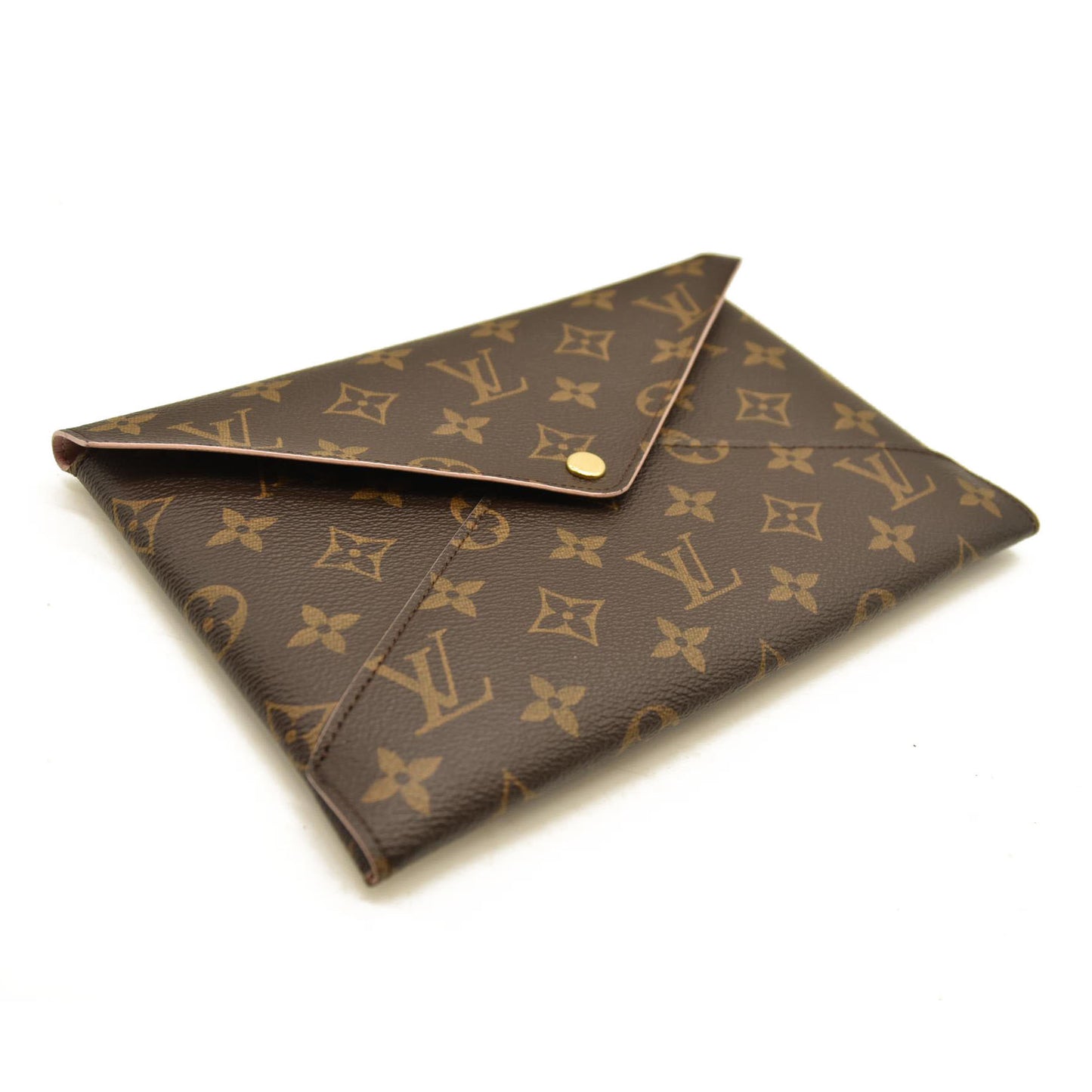 LOUIS VUITTON Monogram Large Kirigami Pochette Insert Rose Ballerine SP3147
