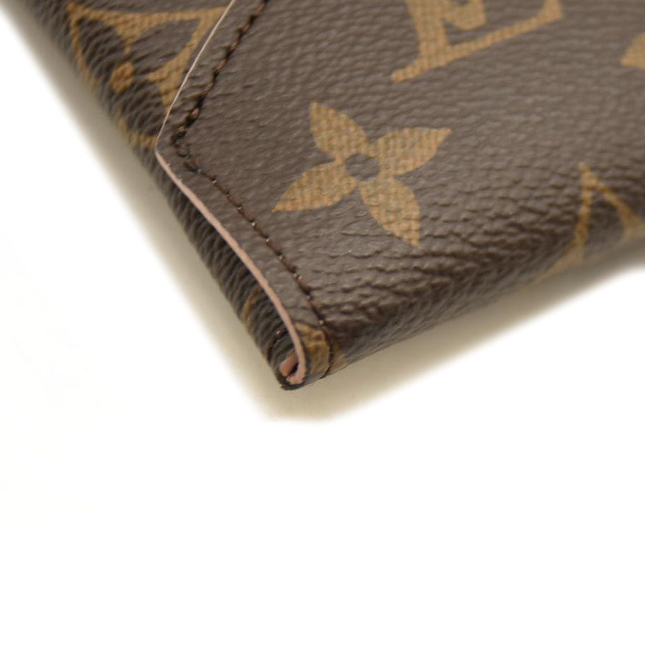 LOUIS VUITTON Monogram Large Kirigami Pochette Insert Rose Ballerine SP3147