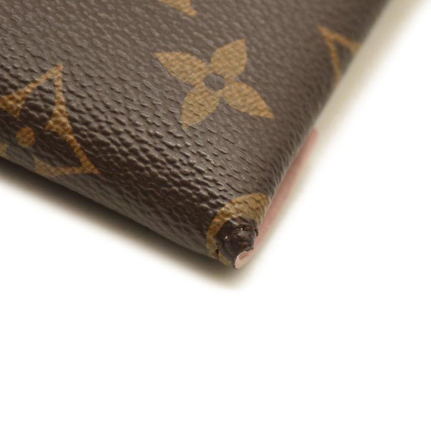 LOUIS VUITTON Monogram Large Kirigami Pochette Insert Rose Ballerine SP3147