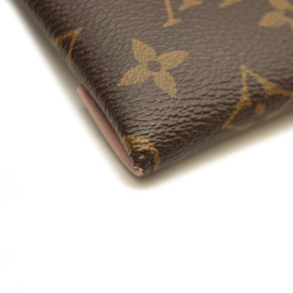 LOUIS VUITTON Monogram Large Kirigami Pochette Insert Rose Ballerine SP3147