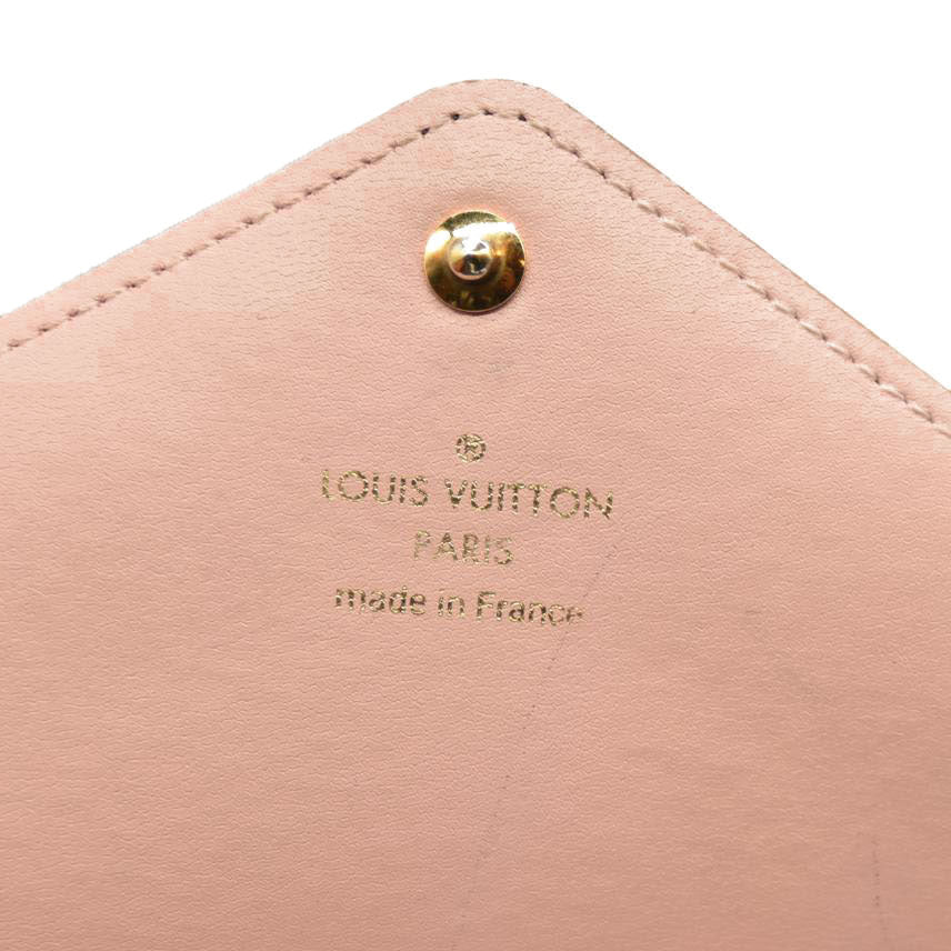LOUIS VUITTON Monogram Large Kirigami Pochette Insert Rose Ballerine SP3147
