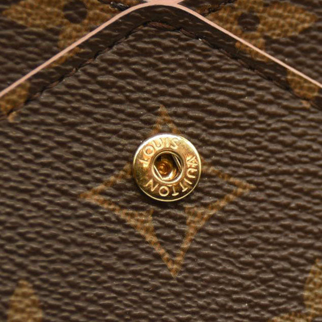 LOUIS VUITTON Monogram Large Kirigami Pochette Insert Rose Ballerine SP3147
